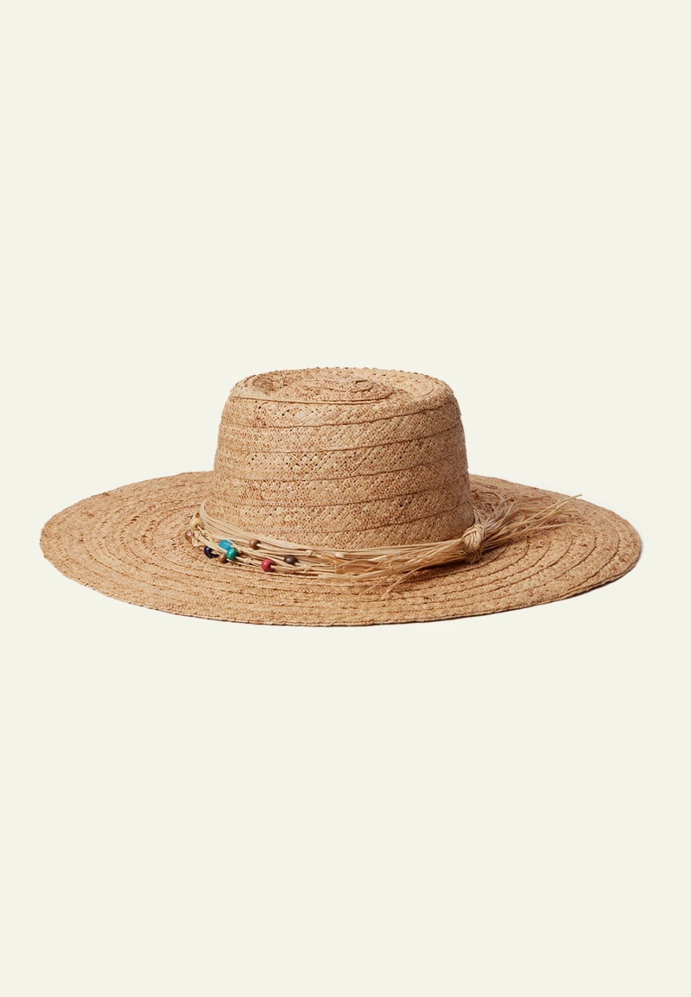 Шляпа с контрастным декором