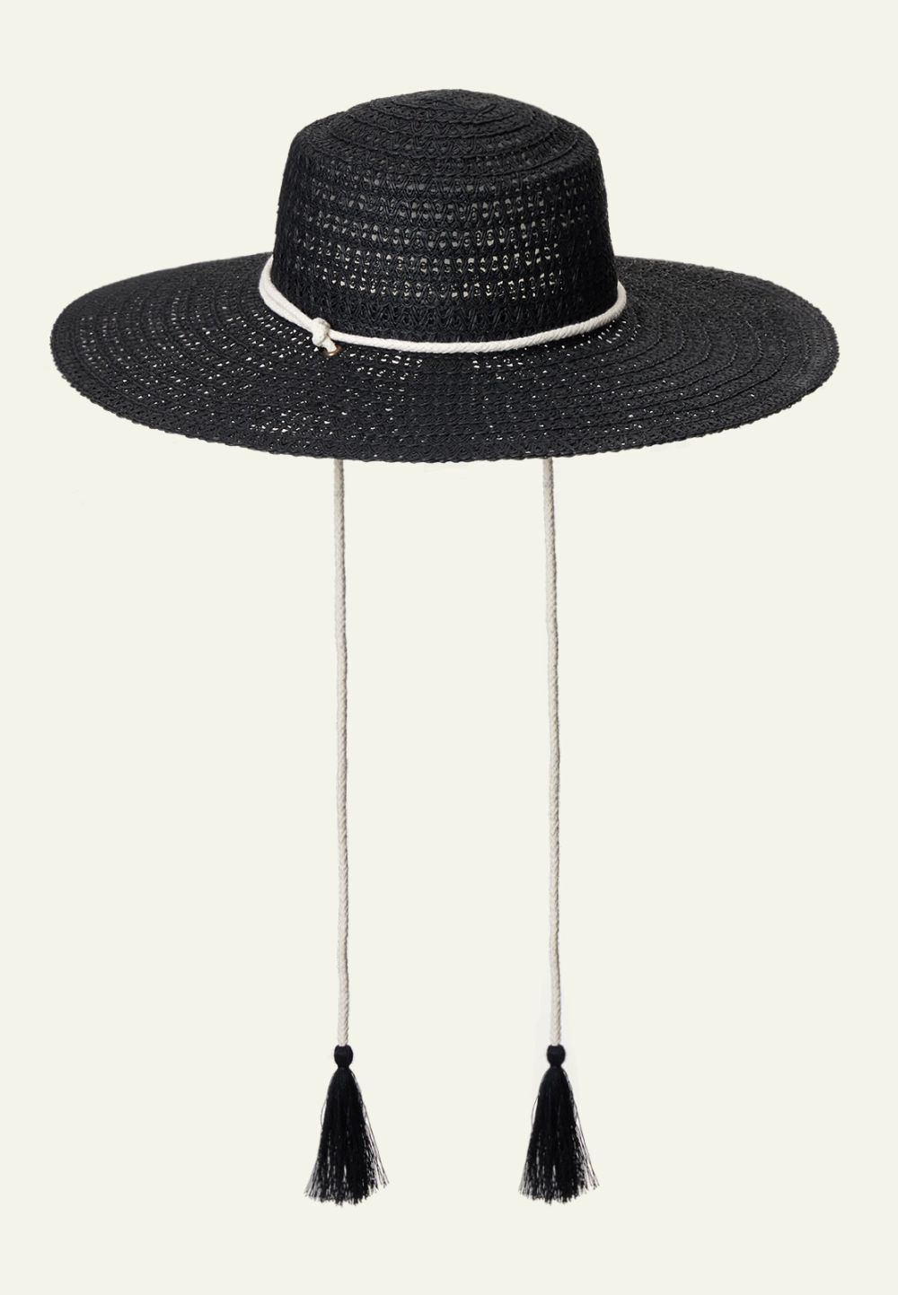 Шляпа на завязках с декором